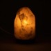 Candeeiro de Sal Branco dos  Himalayas com Cabo e LED (21134)
